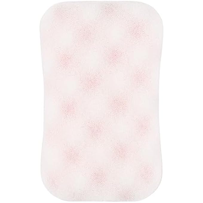 Manicare Luxury Massage Bath Sponge, Wash Exfoliate And Massage, Shower Body Scrubber, Pink Double Sided Cleaning Sponge, Durable And Long lasting, Lather And Use With Shower Gel Or Body Wash - Image 3